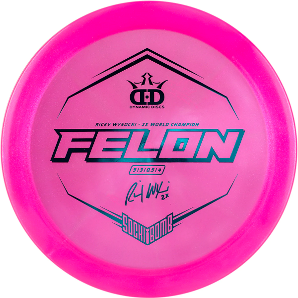 Dynamic Discs – Lucid-Ice Glimmer Felon – Ricky Wysocki