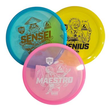 Discmania – Active Premium Beginner Disc Golf Starter Set