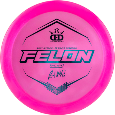 Dynamic Discs – Lucid-Ice Glimmer Felon – Ricky Wysocki